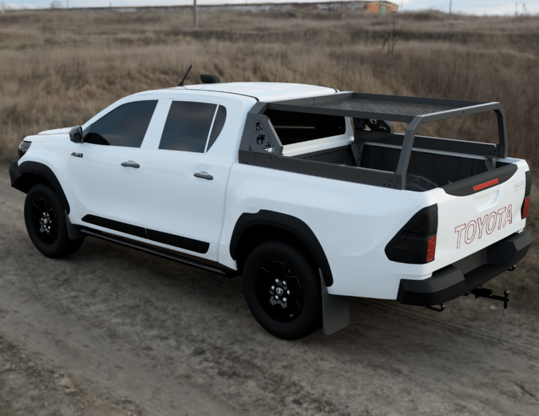 4x4 Rollbar Roof Rack Combo - Mechanical Engineering Design