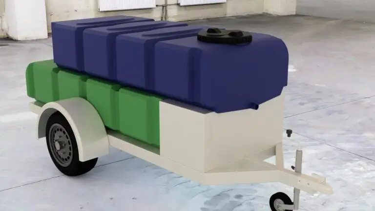 Water Tanker Trailer - Industrial Design